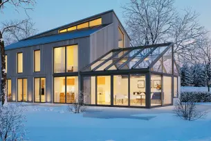 sonne am haus wintergarten satteldach galerie